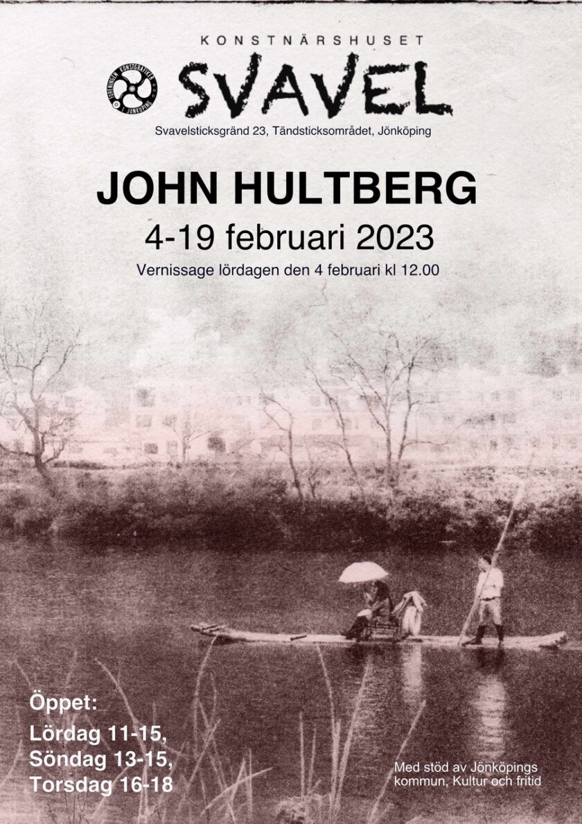 Utställning affish John Hultberg 2023