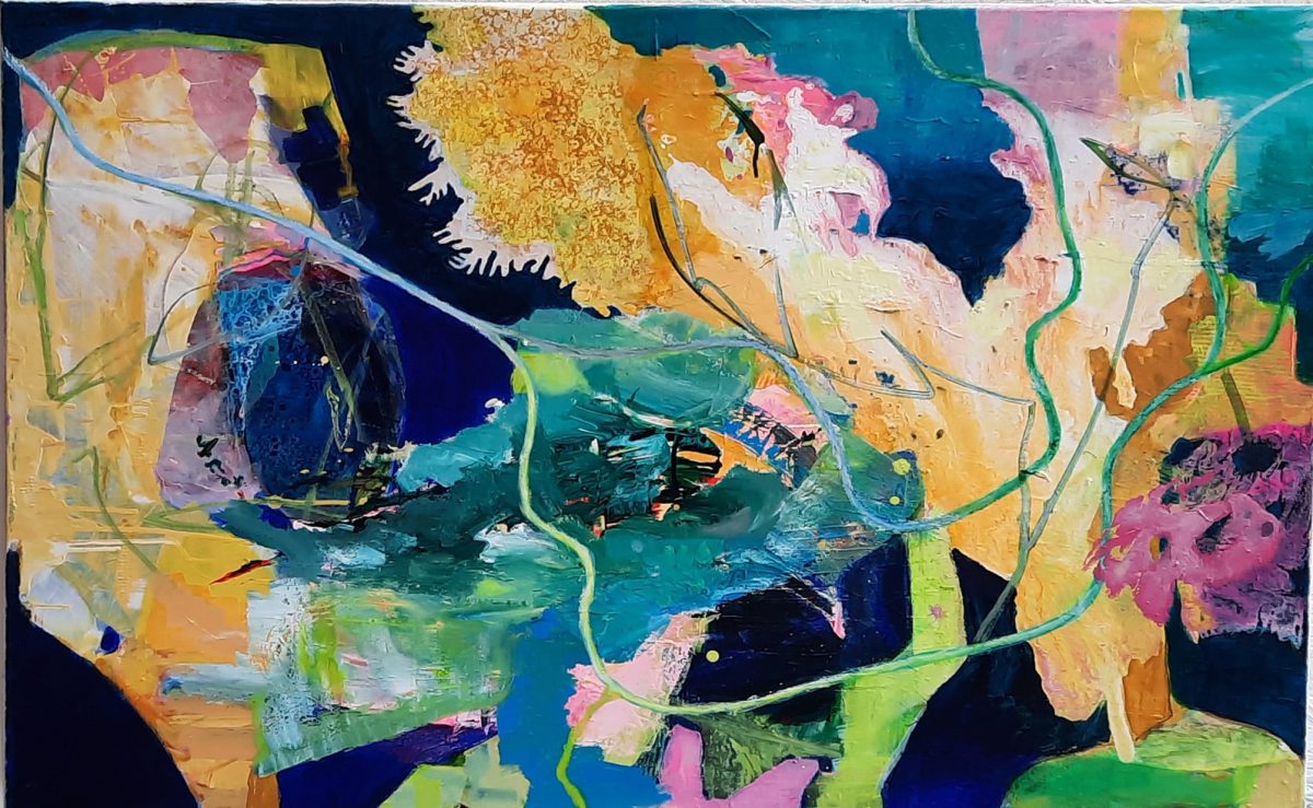 Målning av Annette Theodoridis, Beyond Landscape