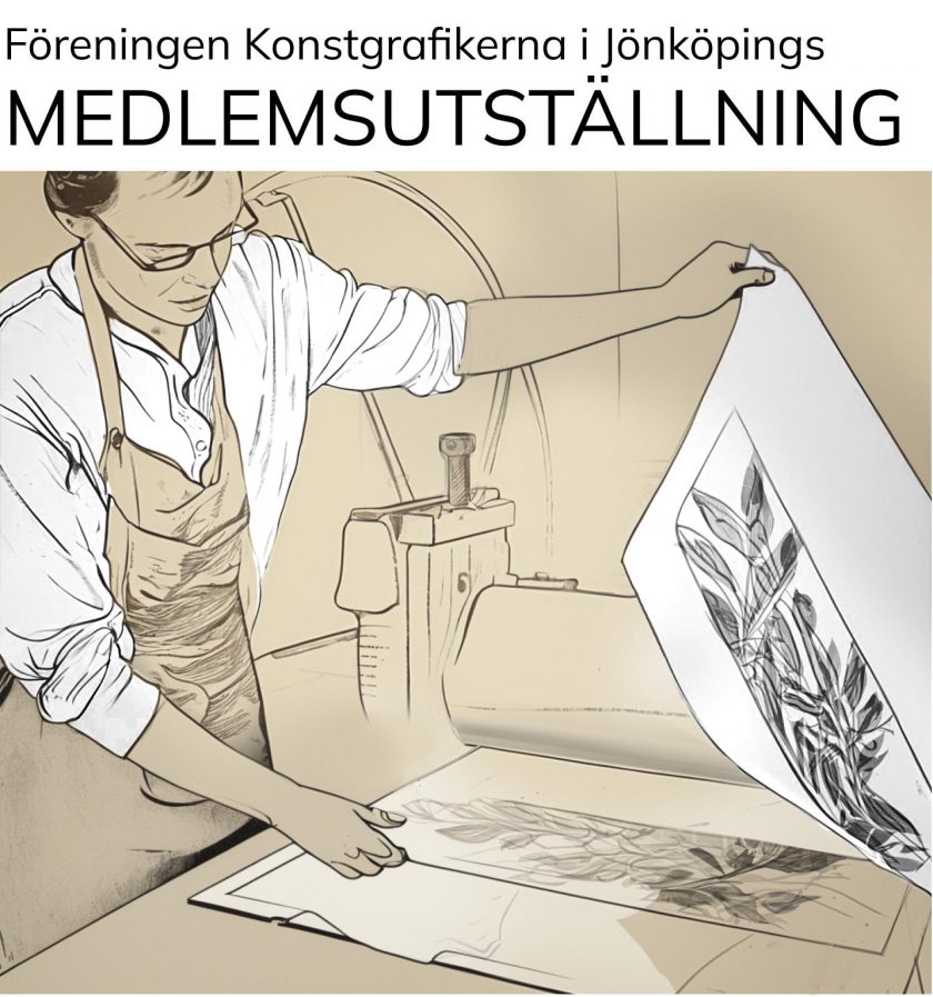 Konstgrafiker i Jönköpings medlemsutställning 2025
